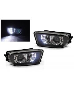 1996-2002 Fit BMW Z3 / 1997-2000 BMW E39 LED Daytime Driving Projector Fog Light Lamp Set BY DEPO