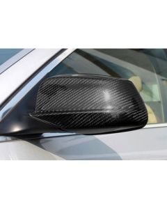 2004-2010 Fit BMW E60 5 Series / E63/E64 6 Series Real Carbon Fiber Mirror Cover Trim