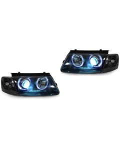 1998-2000 VW Passat B5 DEPO Projector Angel Halo Headlight + Matching Corner Signal Light With Optional Xenon HID