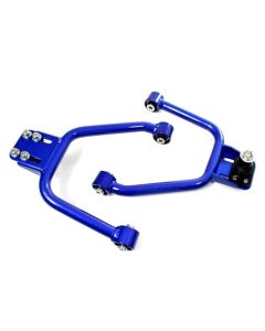 WICKED TUNING BLUE FRONT CAMBER ARMS FOR 03-08 NISSAN 350Z / 03-07 INFINITI G35