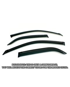 01-06 ACURA MDX TINTED WINDOW VISORS - 4 PIECE SET