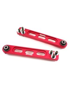 WICKED TUNING 02-06 ACURA RSX, 03-08 HONDA ELEMENT REAR LOWER CONTROL ARMS - RED