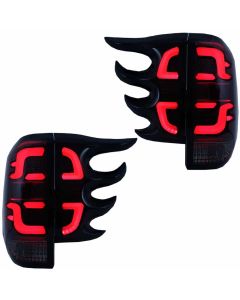 2014-2017 Toyota Tundra LED Tail Lights w/ Smoke Lens - 4pc Set