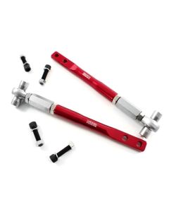 WICKED TUNING RED FRONT TENSION RODS FOR NISSAN 240SX S13 S14 / 300ZX Z32