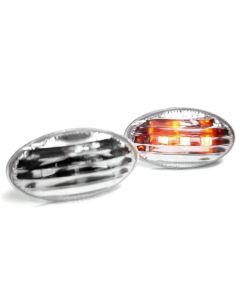 01-06 MINI COOPER / COOPER S LED SIDE MARKER LIGHTS - CRYSTAL CLEAR