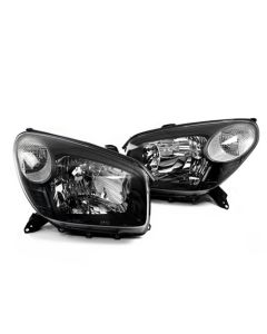 04-05 TOYOTA RAV4 BLACK HEADLIGHTS W/ CLEAR TURN SIGNALS