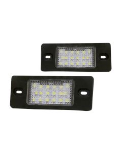 18-SMD LED License Plate Light Lamp Error Free For Porsche Cayenne 2002-2010