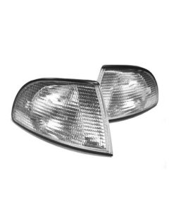 96-99 AUDI A4 B5 OEM FACTORY STYLE EURO REPLACEMENT CORNER LIGHTS - CLEAR