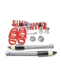 MK7 RSK Coilovers - Street Suspension Kit - Audi A3/S3 8V & VW Golf GTI R - Red