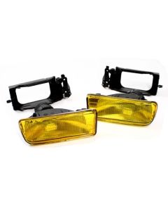 92-98 Fit BMW E36 3-SERIES OEM FACTORY STYLE FOG LIGHTS W/ GLASS LENSES - YELLOW