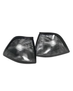 92-99 Fit BMW E36 3-SERIES 2DR COUPE/CONVERTIBLE EURO CORNER LIGHTS - SMOKE