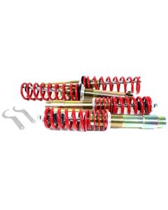 RSK STREET ADJUSTABLE COILOVER KIT - Fit BMW E39 5-SERIES SEDAN - RED