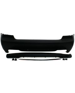 07-13 Fit BMW E92 E93 3-Series 2DR Coupe MTech Sport Style Single Outlet Rear Bumper