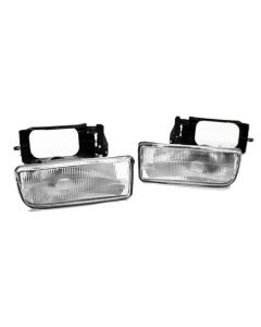 92-98 Fit BMW E36 3-SERIES OEM FACTORY STYLE FOG LIGHTS W/ GLASS LENSES - CLEAR