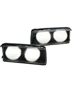 92-99 Fit BMW E36 3-SERIES ZKW-TYPE REPLACEMENT GLASS LENSES - LEFT / RIGHT SET