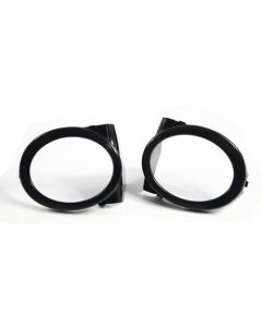 Fit BMW E46 M3 01-06 Fog Light Trim Ring Cover Black 2001-2006 E46 Fog Covers