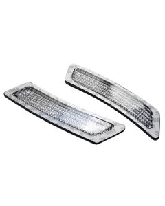 2011+ Fit BMW F10 5-SERIES BUMPER REFLECTOR LIGHTS - CRYSTAL CLEAR