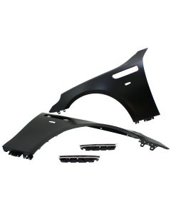 2004-2010 Fit BMW E60 5-Series M5 Style Front Fenders w/ Side Vents