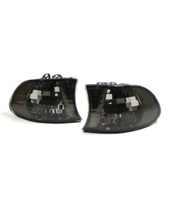 99-01 Fit BMW E38 7-SERIES OEM FACTORY STYLE EURO CORNER LIGHTS - SMOKE