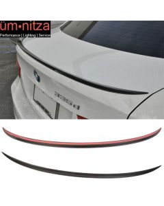 Fits 05-11 Fit BMW 3-Series E90 M3 CF Carbon Fiber Trunk Spoiler (CF)