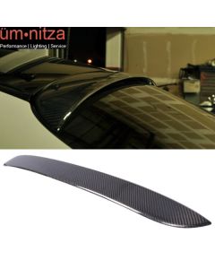 Fits 15-17 W205 C-Class Sedan OE Factory Carbon Fiber (CF) Roof Spoiler Wing