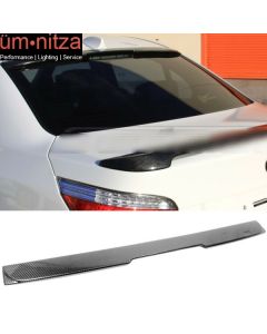 Fits 04-10 E60 5-Series Sedan M5 528i Carbon Fiber (CF) Roof Spoiler