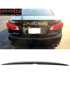 Fits 06-13 IS250 IS350 Sedan OE Factory Carbon Fiber (CF) Trunk Spoiler Wing