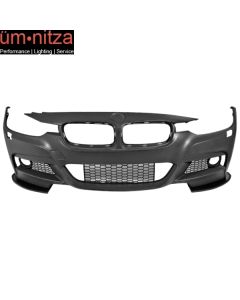 Fits 11-16 Fit BMW F10 5 Series M Sport  VR-S Style Front Bumper Lip Splitter CF