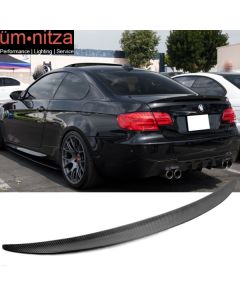 Fits 07-10 3-Series E92 Coupe M3 Performance Carbon Fiber (CF) Trunk Spoiler