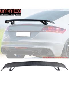 Fits 08-19 Audi TT MK2 8J MK3 FV 8S 2-Door RS Carbon Fiber CF Trunk Spoiler Wing