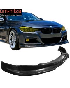 Fits 12-18 F30 F31 3 Series MT M Sport DP III Style Front Bumper Carbon Fiber