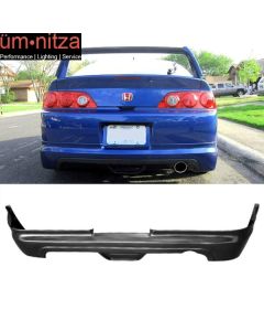 For 05-06 Acura RSX 2DR Mugen Style PU Rear Bumper Lip Diffuser Spoiler Splitter