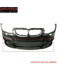 Fits 11-13 BMW E92 LCI Models With M4 Bumper V2 Style Front Bumper Lip - PU