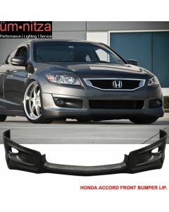 Fits 08-10 Honda Accord 2Dr HFP Style Front Bumper Lip  PU