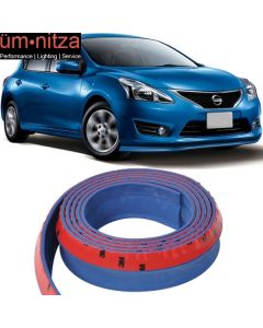 3M Tape Adhesive Front Bumper Lip Splitter Quick Chin 100 Inch 8.5 FT Matte Blue