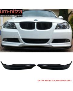 Fits 05-08 BMW E90 3-Series OE Style Front Bumper Lip Splitter Painted #A35 Blue