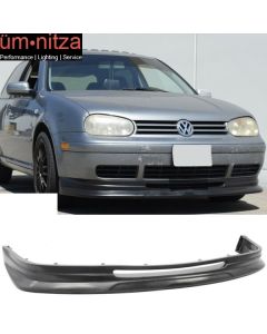 Fits 99-04 Volkswagen VW Golf MK4 Mkiv P1 Front Bumper Lip Spoiler - PU