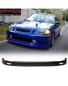 Fits 96-98 Honda Civic EK Mugen Style Front Bumper PP Lip Chin Spoiler Body Kit