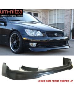 Fits 01-05 Lexus IS300 AMS Style Front Bumper Lip Spoiler Unpainted - PU