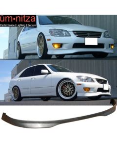 Fits 01-05 Lexus IS300 Sedan 4Dr XE10 Type R Front Bumper Lip Spoiler PP