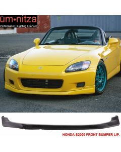 Fits 00-03 Honda S2000 AP1 T-R Style Front Bumper Lip Chin Spoiler Splitter - PU