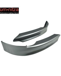 Fits 06-08 3 Series E90 PP Front Splitter OE Painted ##A52 Spacegrau Metallic