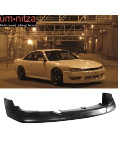 Fits 97-98 Nissan 240SX S14 Kouki JDM GR Style Front Bumper Lip Spoiler PU