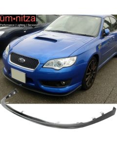 Fits 08-10 Subaru Legacy GT PU Front Bumper Lip Spoiler (JDM Bumper Only)