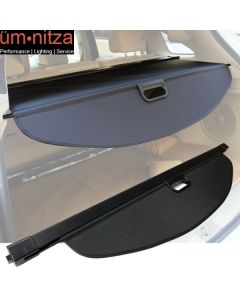 Fits 13-18 Acura RDX Rear Cargo Cover Retractable Security Luggage Shade Black