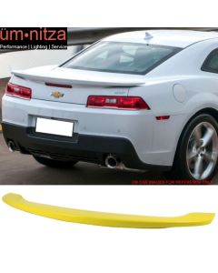 Fits 14-15 Chevy Camaro 2Dr OE Factory Trunk Spoiler Painted #WA131X Lemon Peel