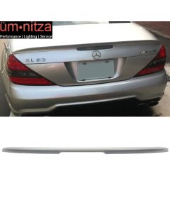 Fits 03-11 Benz R230 SL-Class AMG Style Rear Trunk Spoiler Painted #744 Silver