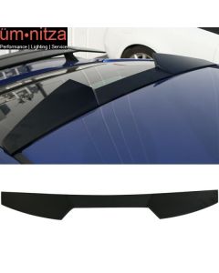 Fits 16-18 Honda Civic X 10th Gen Coupe 2Dr V Style Roof Spoiler Wing - ABS