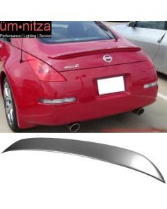 Fits 03-08 Nissan 350Z OE Trunk Spoiler Painted #KY0 Chrome Silver Metallic