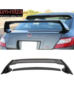 Fits 06-11 Civic 4Dr Mugen CF Trunk Spoiler Painted Nighthawk Black Pearl # B92P